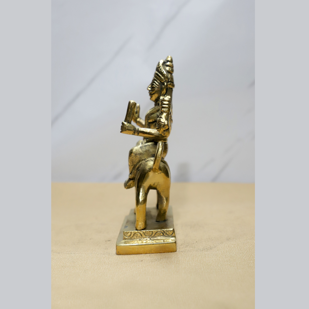 Bhairav Rectangle Base Idol