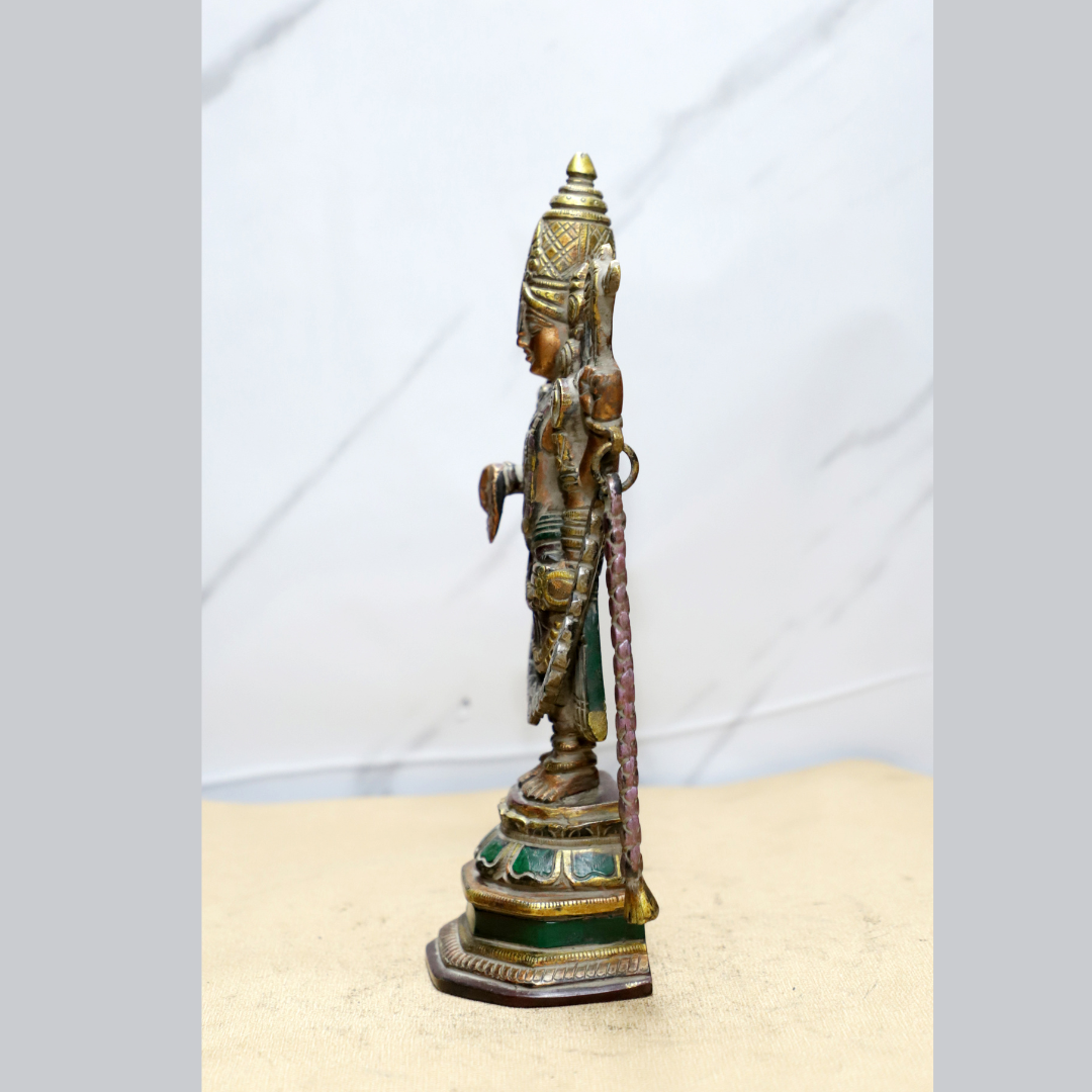 Color Balaji brass idol