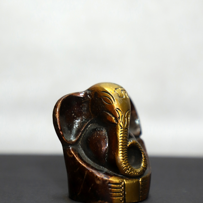 Appu Ganesh Brass Idol