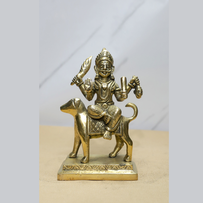 Bhairav Rectangle Base Idol