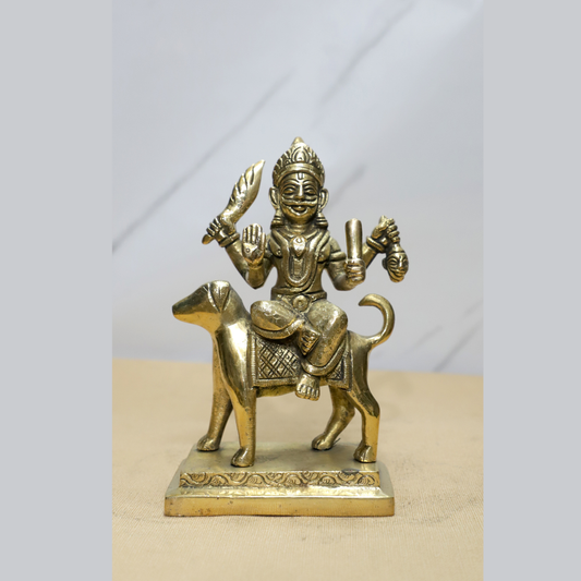 Bhairav Rectangle Base Idol
