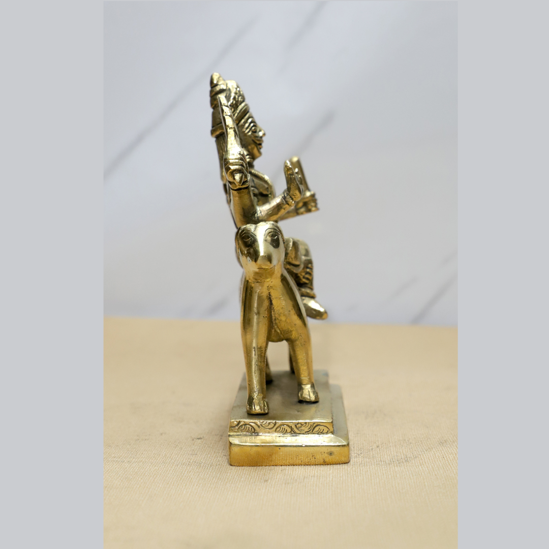 Bhairav Rectangle Base Idol