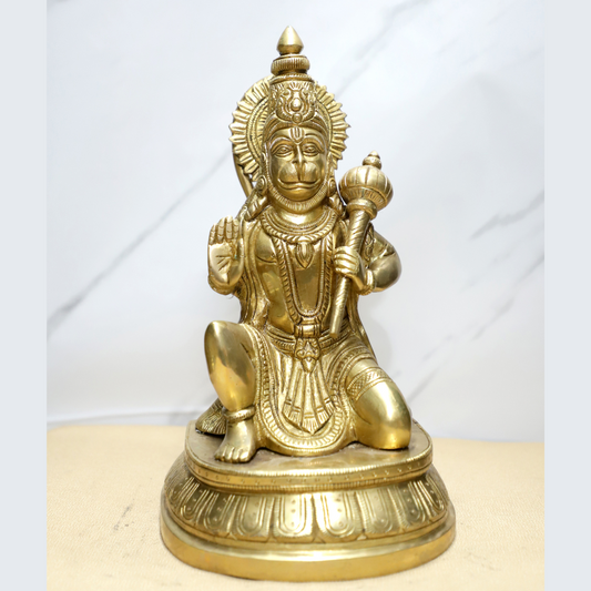 Hanuman Big Brass Idol