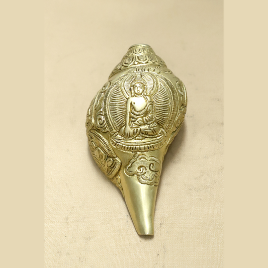Buddha Shank Brass Idol