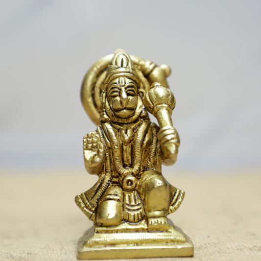Chota Hanuman Brass Idol