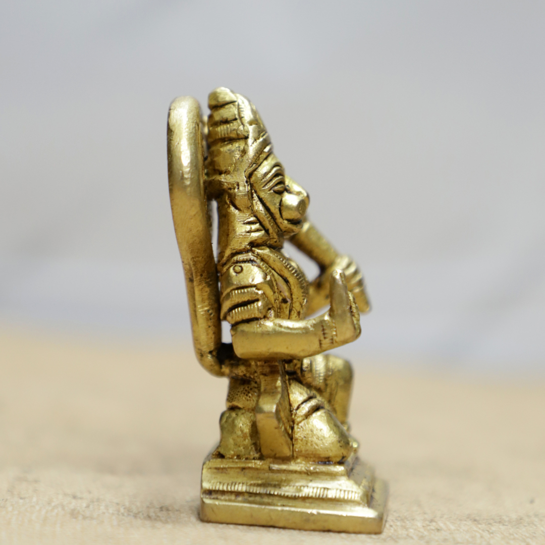 Chota Hanuman Brass Idol