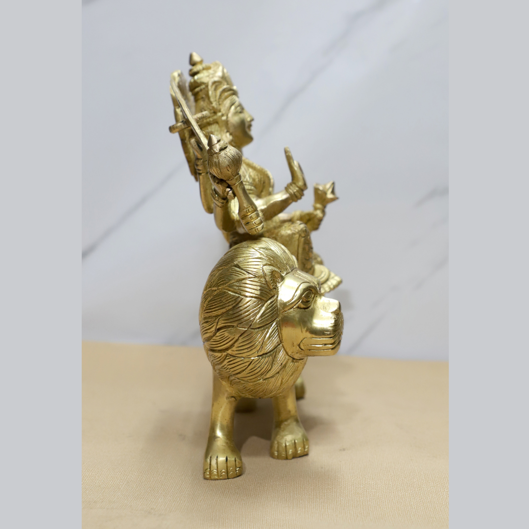 Durga Maa Brass Idol