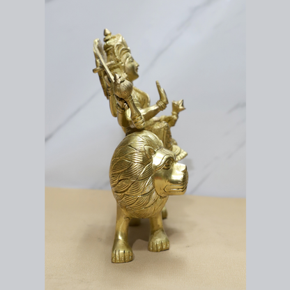 Durga Maa Brass Idol