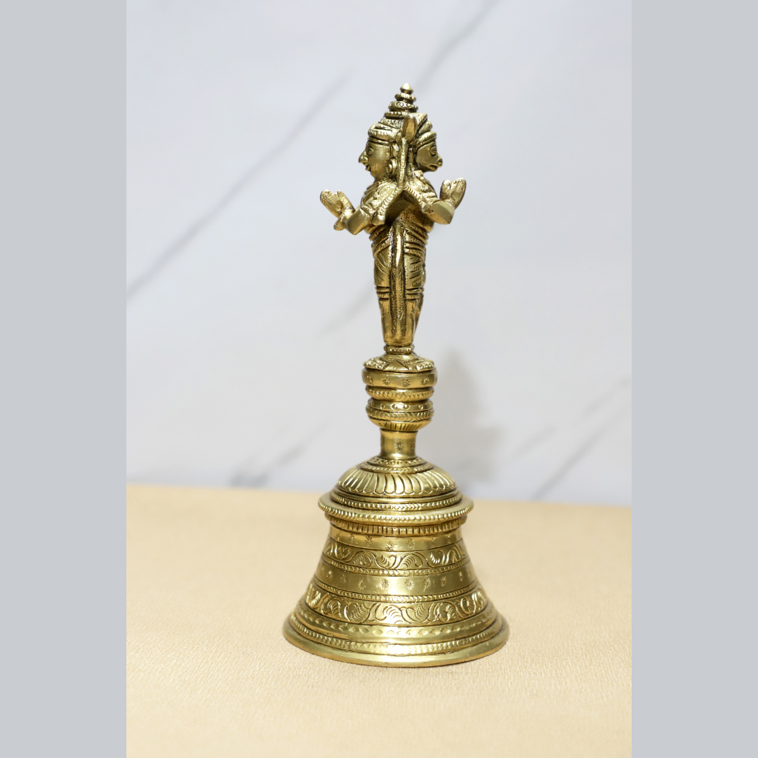 Ghanti Garud Brass Idol