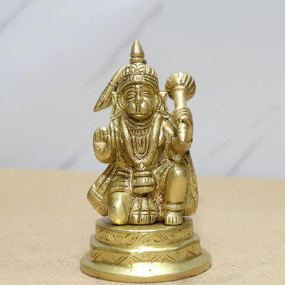 Hanuman Brass Idol