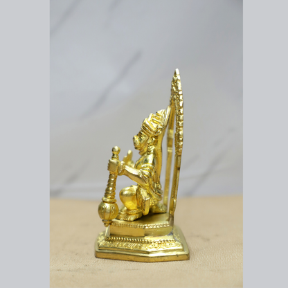 Hanuman good Brass Idol