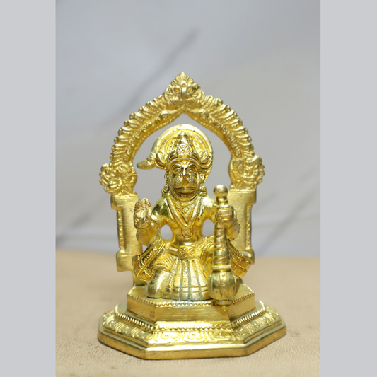 Hanuman good Brass Idol