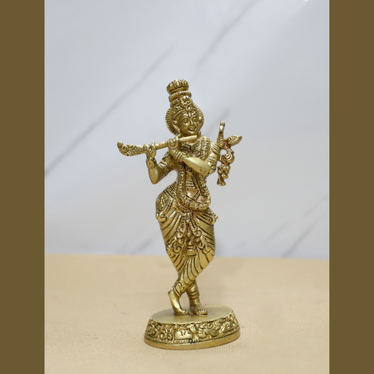 Krishna Standing Idol | Krishna with Basuri