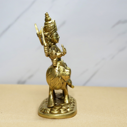 Pahad Durga Brass Idol