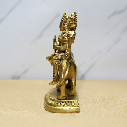 Shera Maa Choti Brass Idol