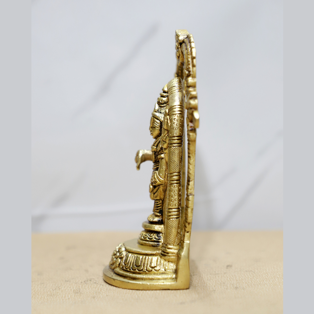 Small Ring Bala Ji Brass Idol
