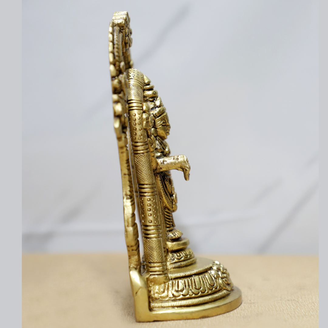 Small Ring Bala Ji Brass Idol