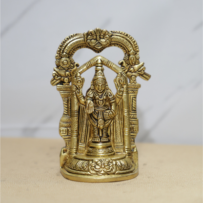 Small Ring Bala Ji Brass Idol