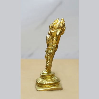 Standing Panch Hanuman Brass Idol