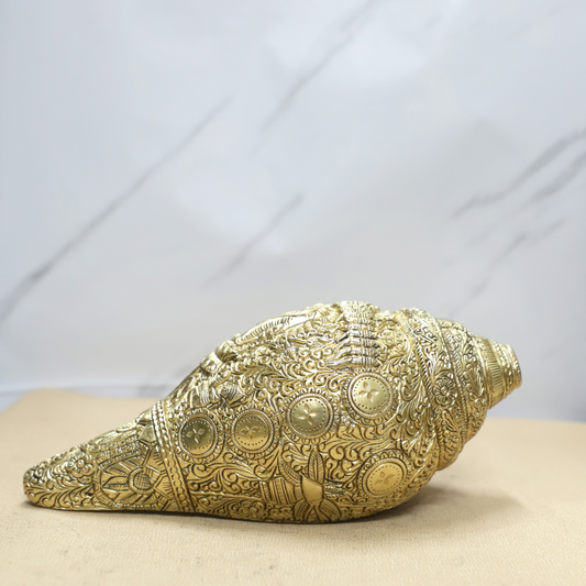 Vishnu Shank Brass Idol