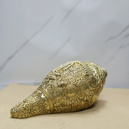 Vishnu Shank Brass Idol