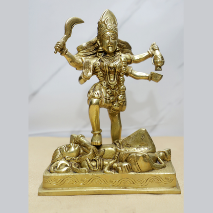 Without Ring Kaali brass