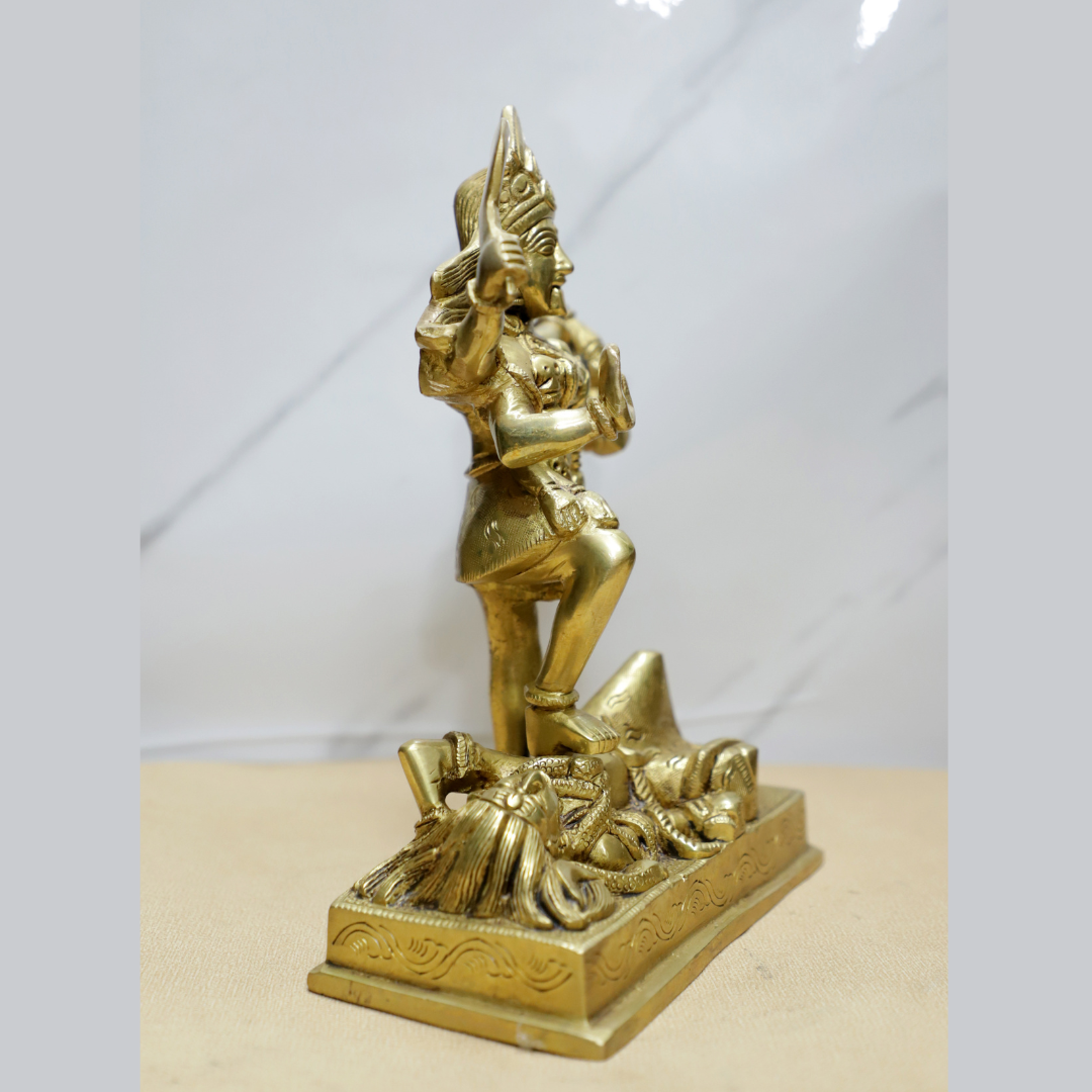 Without Ring Kaali brass