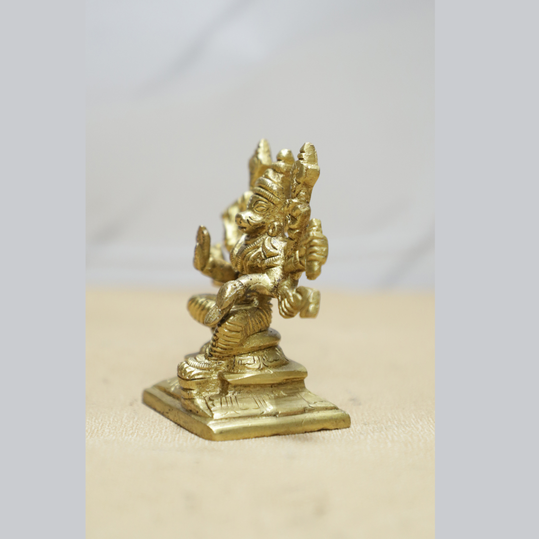 Bhairav Brass Idol
