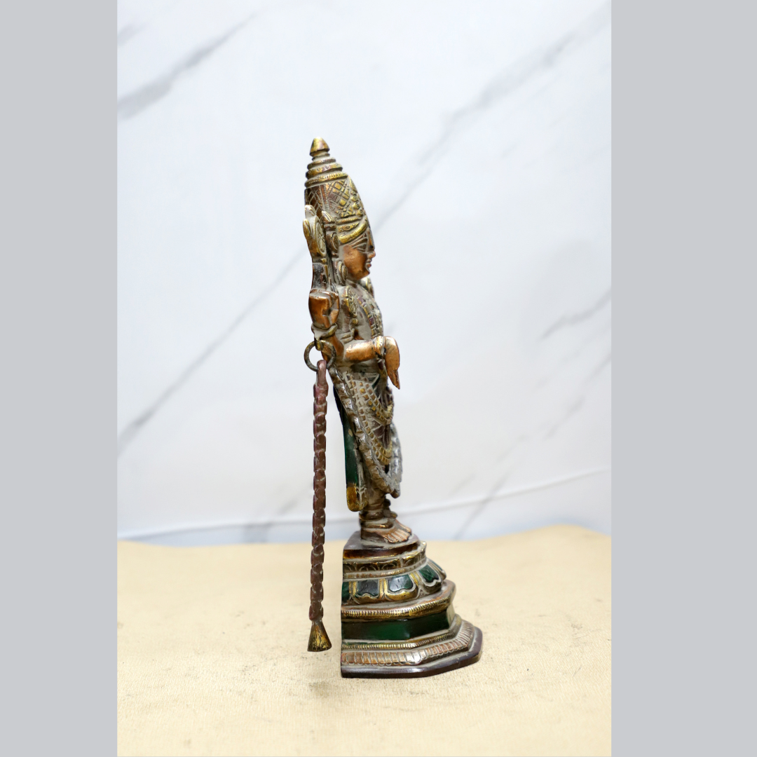 Color Balaji brass idol