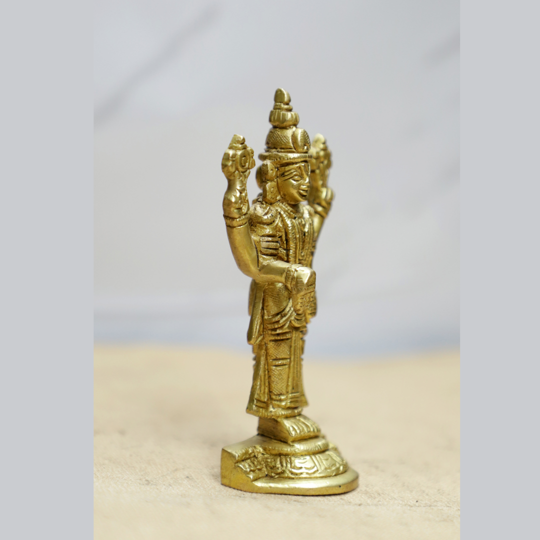 Standing Bala Ji brass idol