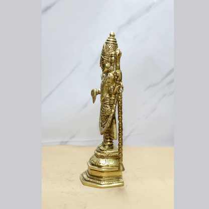 Standing Ring Bala ji Brass idol