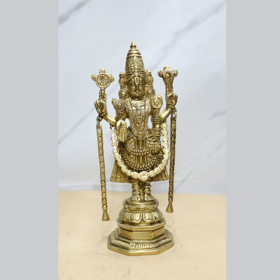 Standing Ring Bala ji Brass idol