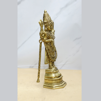 Standing Ring Bala ji Brass idol